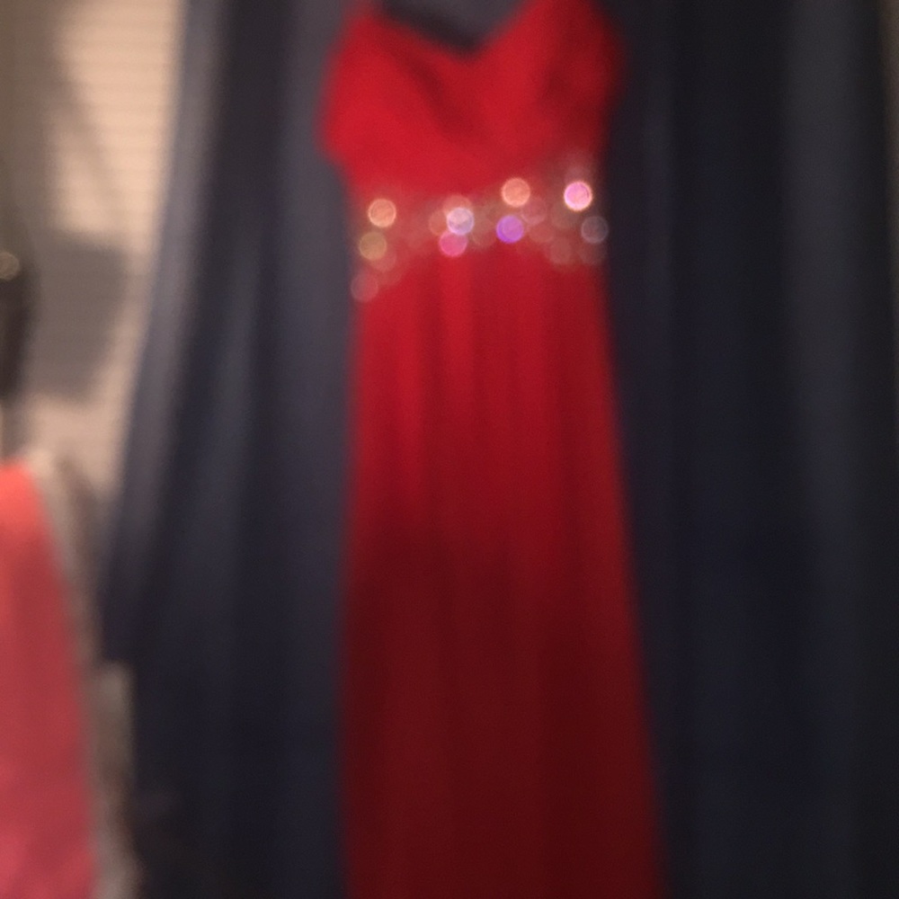 Red prom dress